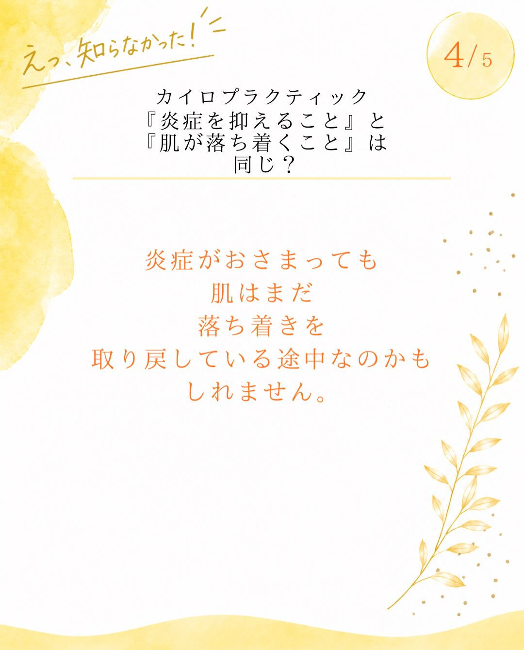 【カイロプラクティック】【埼玉県川口市】