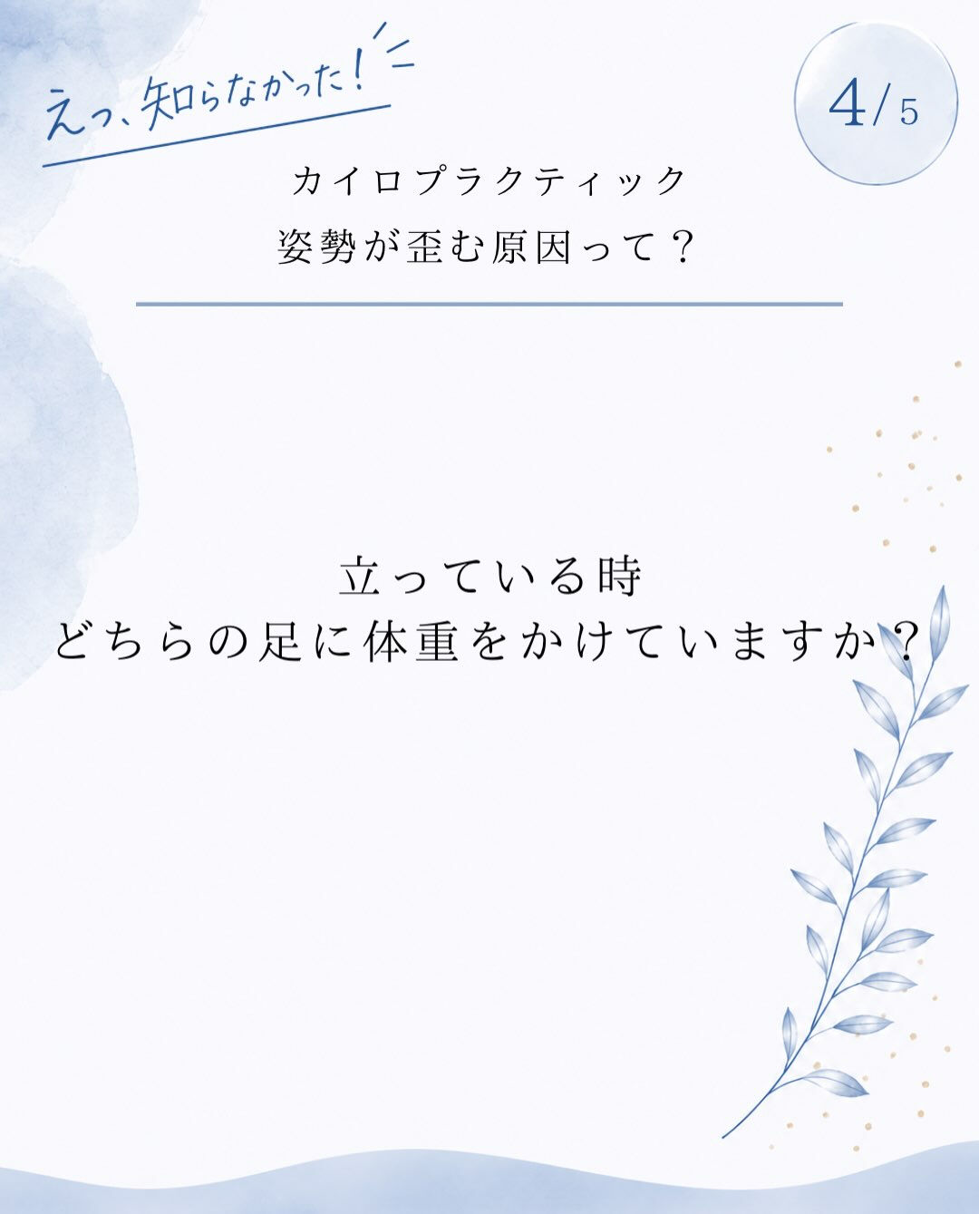 【カイロプラクティック】【埼玉県川口市】