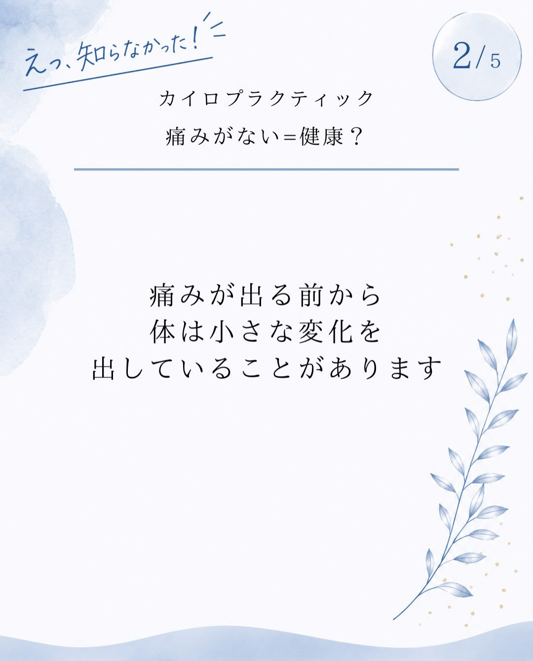 【カイロプラクティック】【埼玉県川口市】