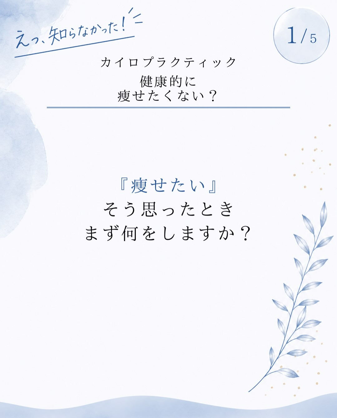 【カイロプラクティック】【埼玉県川口市】