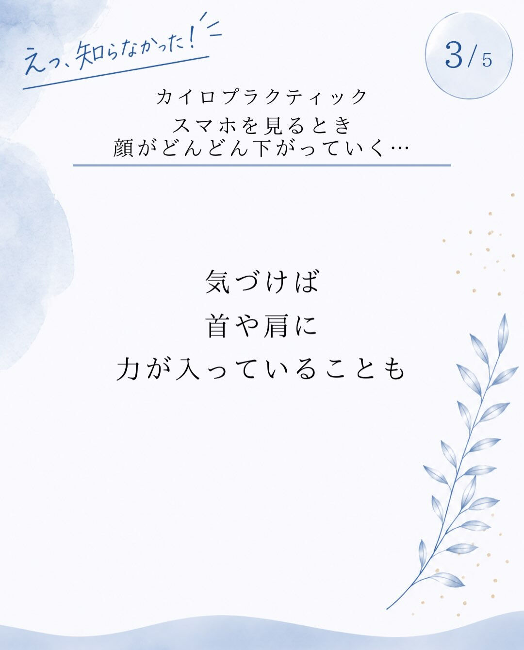 【カイロプラクティック】【埼玉県川口市】