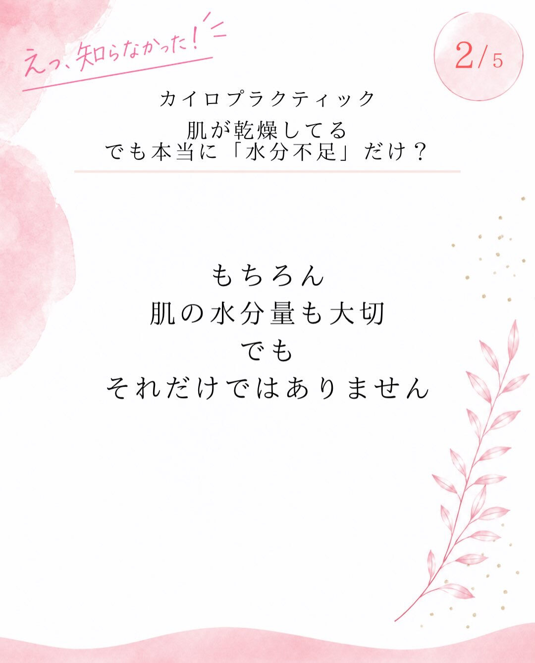 【カイロプラクティック】【埼玉県川口市】
